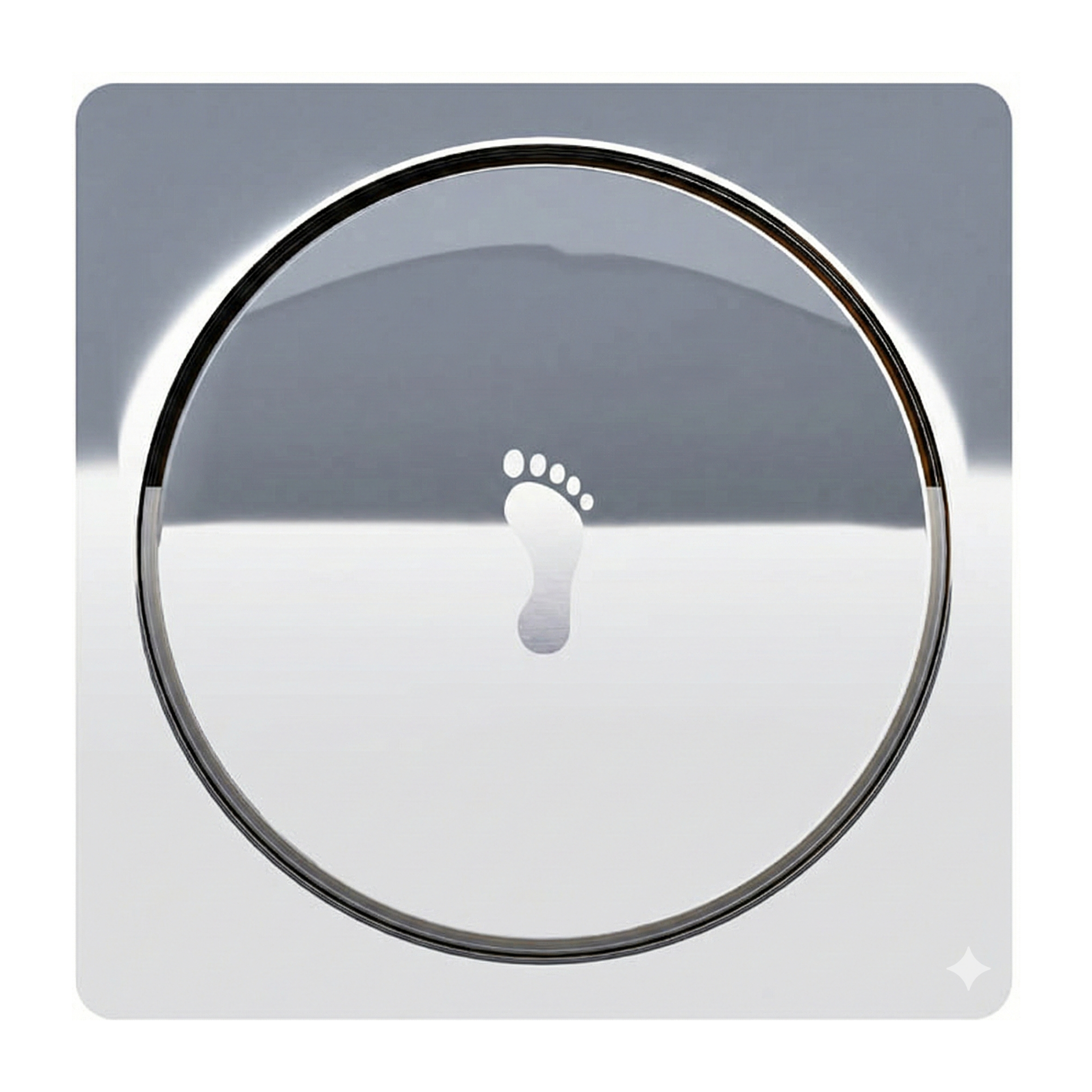 Ralo Click Inteligente Inox Quadrado Blukit (Opções: 10x10cm ou 15x15cm)