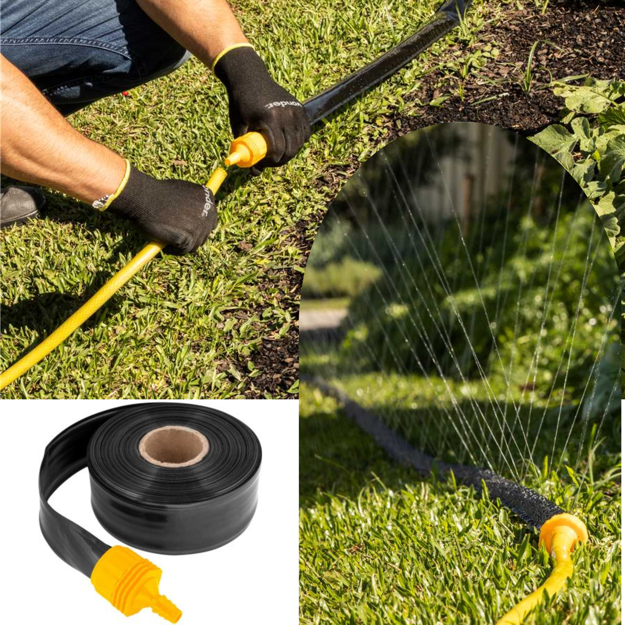 Mangueira para Irrigação Microperfurada de Santopreno 15 Metros - Vonder