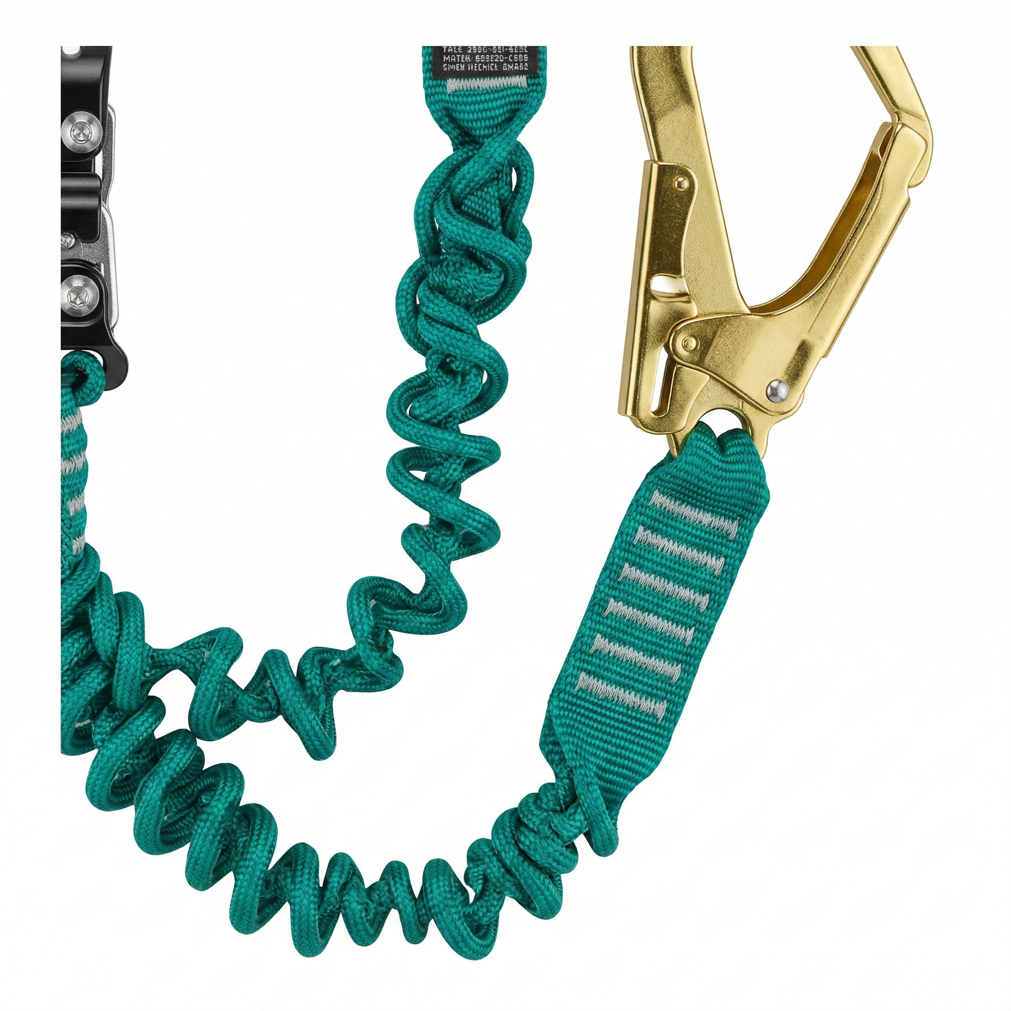 Talabarte de Segurança Duplo Carbografite CG 395 em Y Elástico com Absorvedor de Energia e Ganchos 55mm