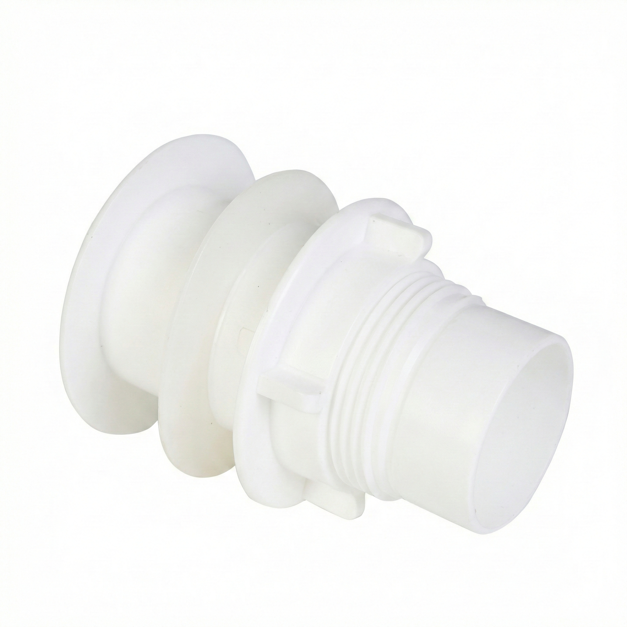 Válvula para Tanque PVC 1.1/2" Sem Ladrão Branca - Krona