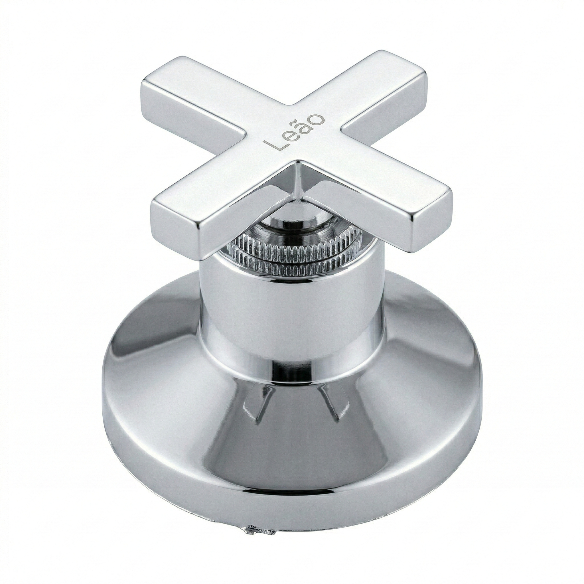 Acabamento para Registro de Pressão e Gaveta C44 Metal - Leão Metais