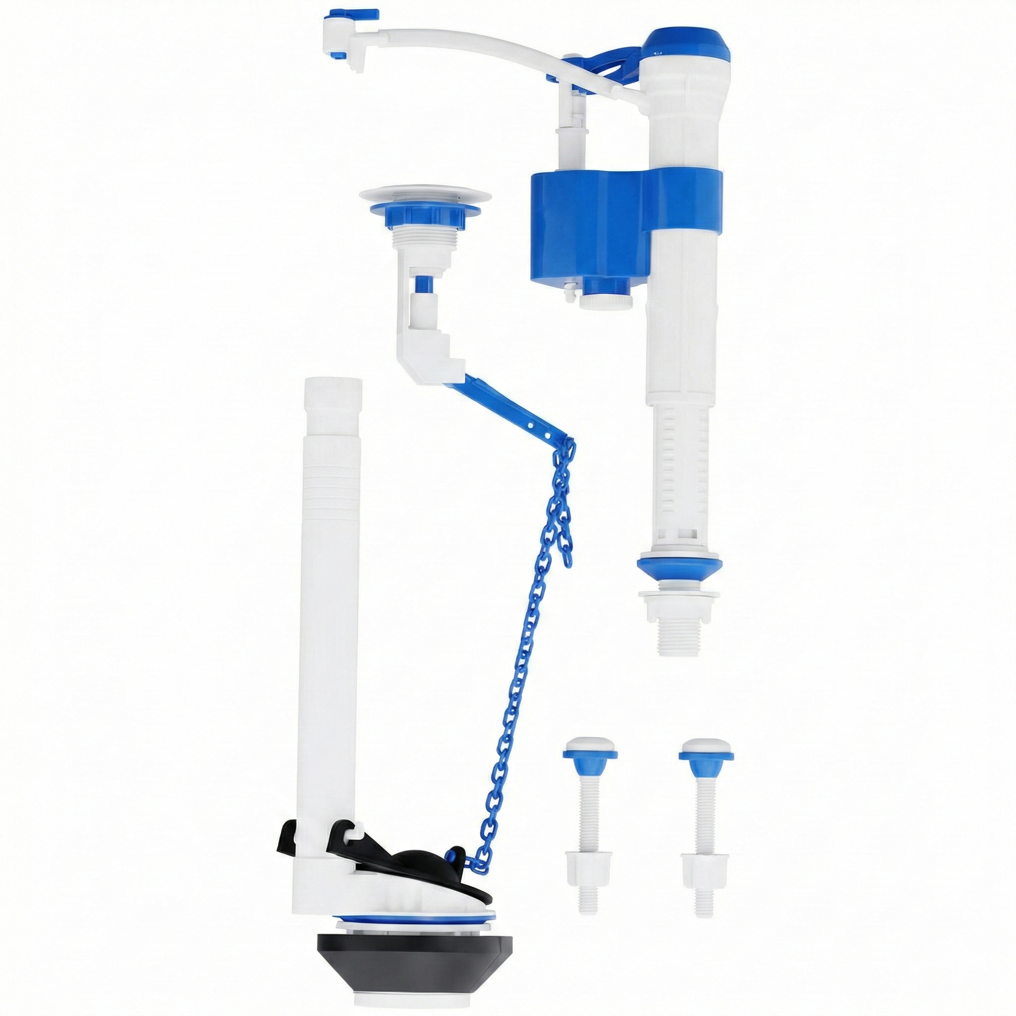 Kit Mecanismo Completo Universal para Caixa Acoplada (Acionamento Superior) - Blukit