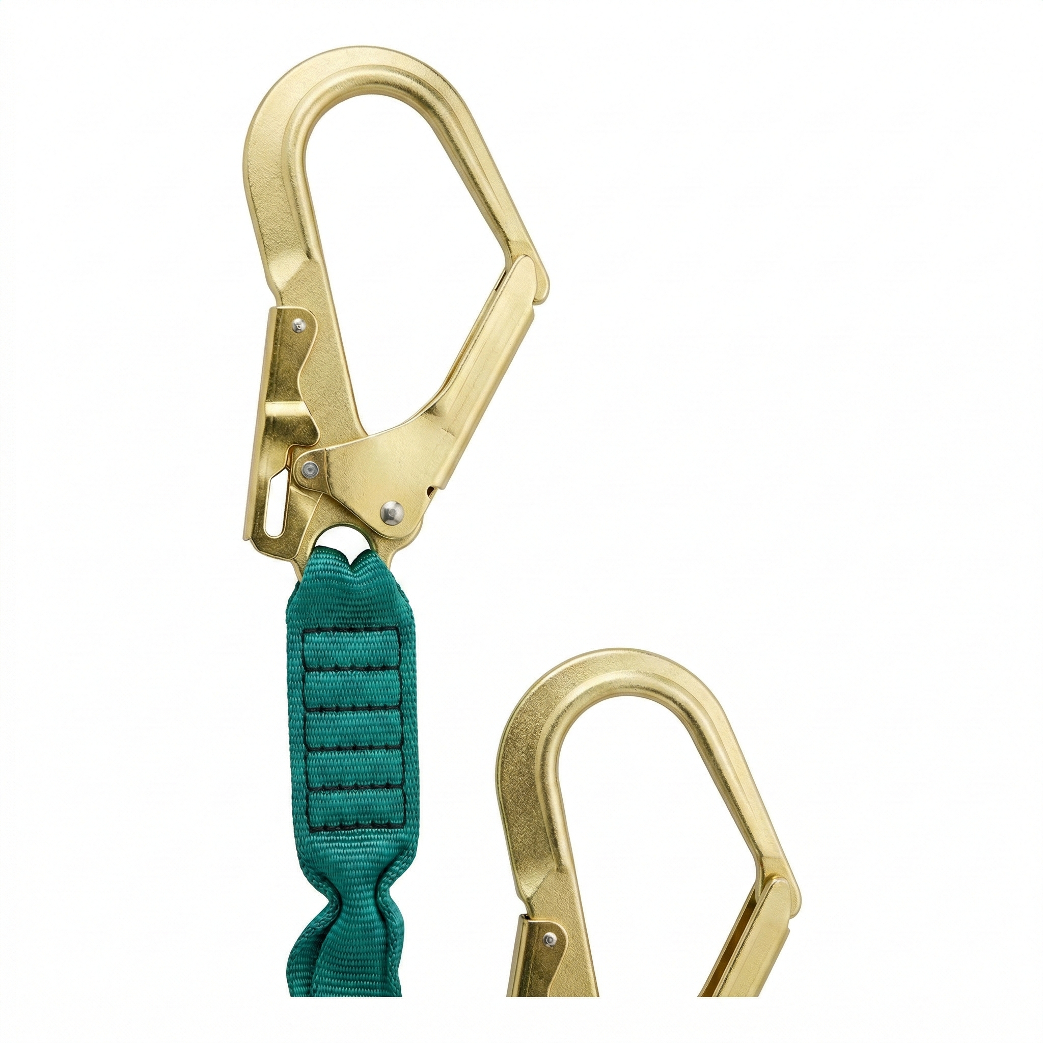 Talabarte de Segurança Duplo Carbografite CG 395 em Y Elástico com Absorvedor de Energia e Ganchos 55mm