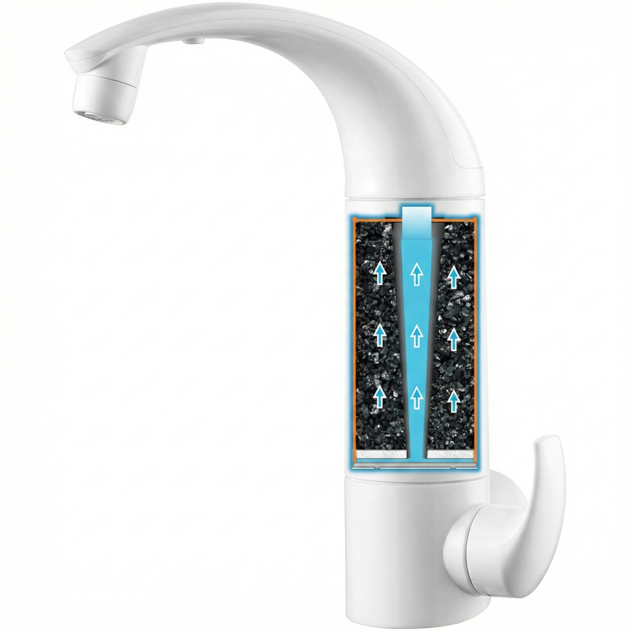 Purificador de Água com Torneira de Mesa Acqua Due Lorenzetti - 2 em 1