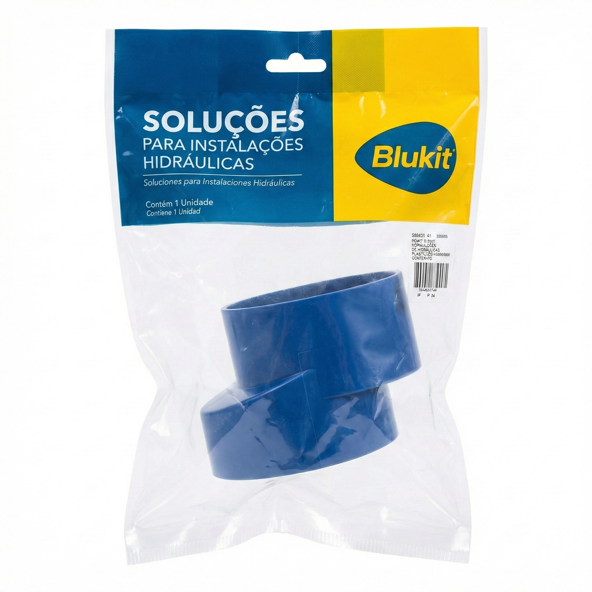 Adaptador para Deslocamento de Vaso Sanitário Blukit 100mm (Tubo Excêntrico)