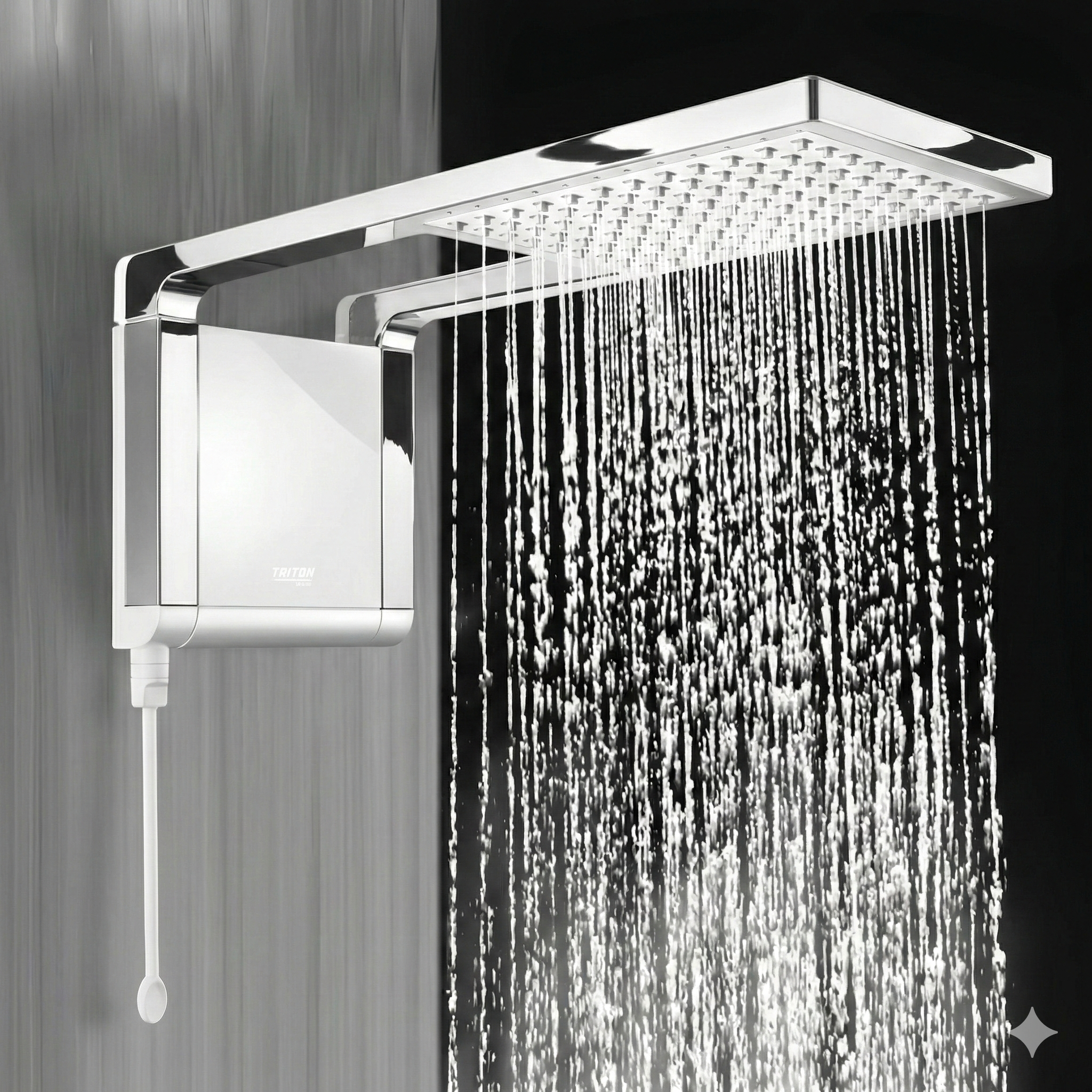 Ducha Lorenzetti Acqua Storm Ultra Eletrônica Branca - Design Ultrafino - Tecnologia Press Plus