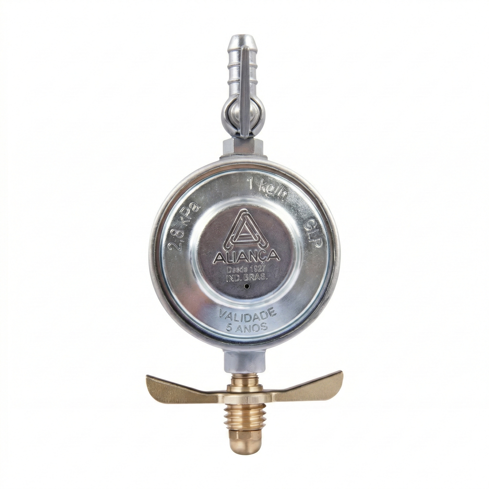 Regulador de Gás GLP Aliança 504/01 Baixa Pressão 1kg/h Doméstico - Original