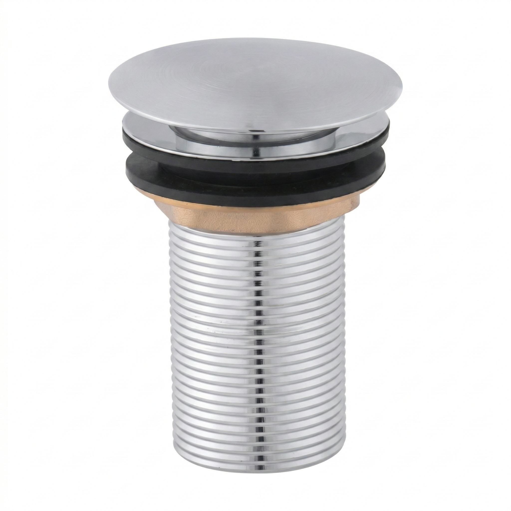 Válvula de Escoamento Pratic para Lavatório e Tanque em Metal Cromado - Leão Metais