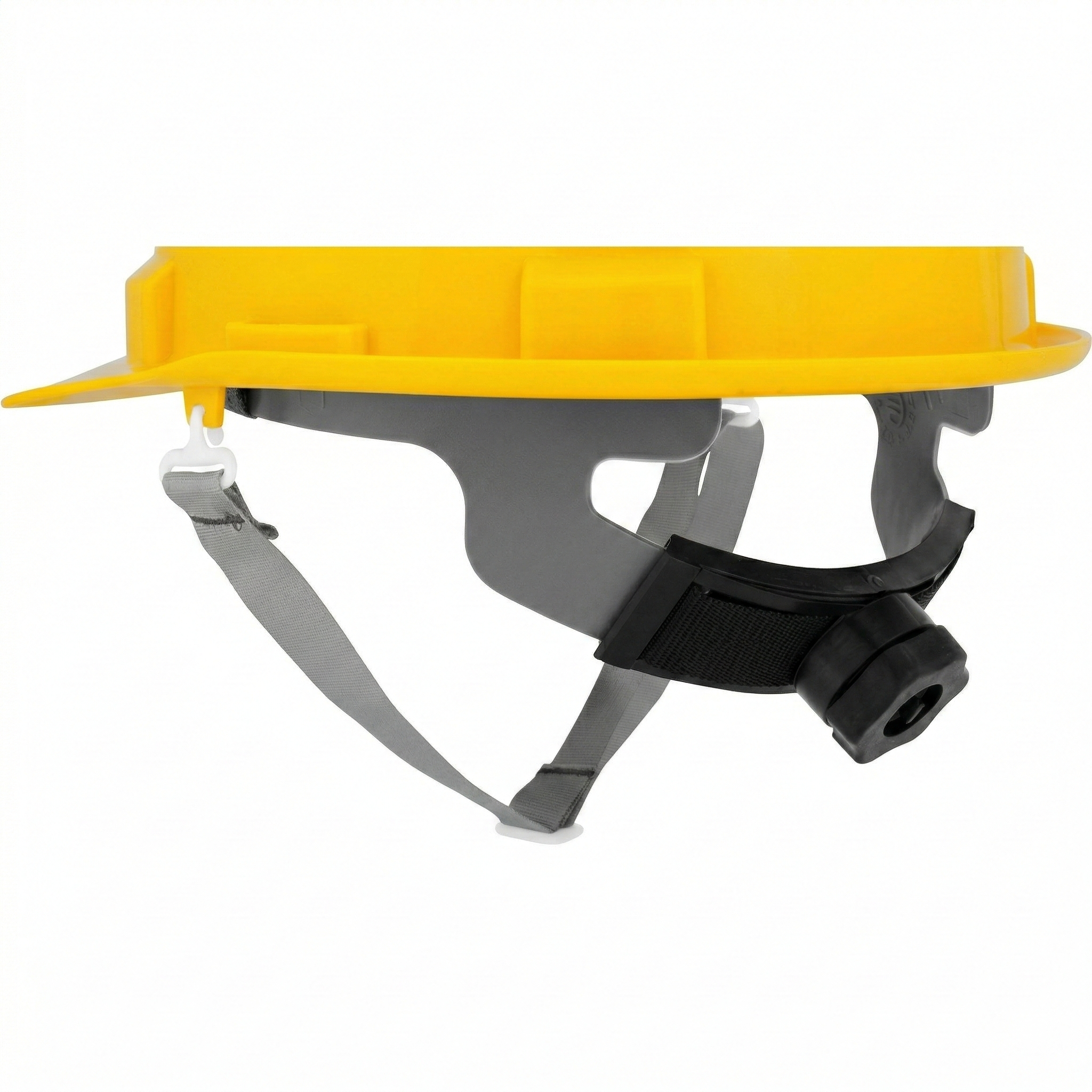 Capacete de Segurança Aba Frontal Vonder Plus Classe B Amarelo com Suspensão e Jugular