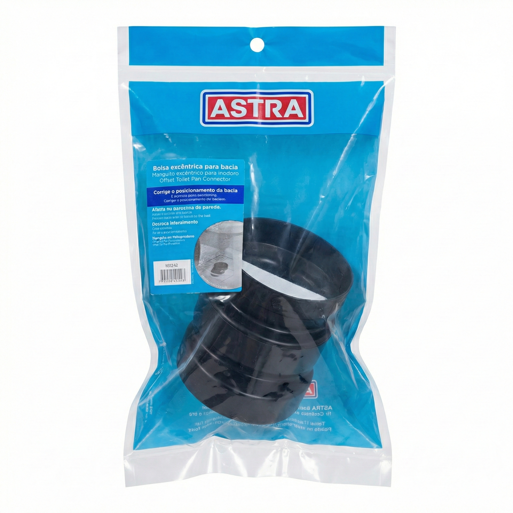 Bolsa de Vedação Excêntrica para Vaso Sanitário 4" (100mm) Astra