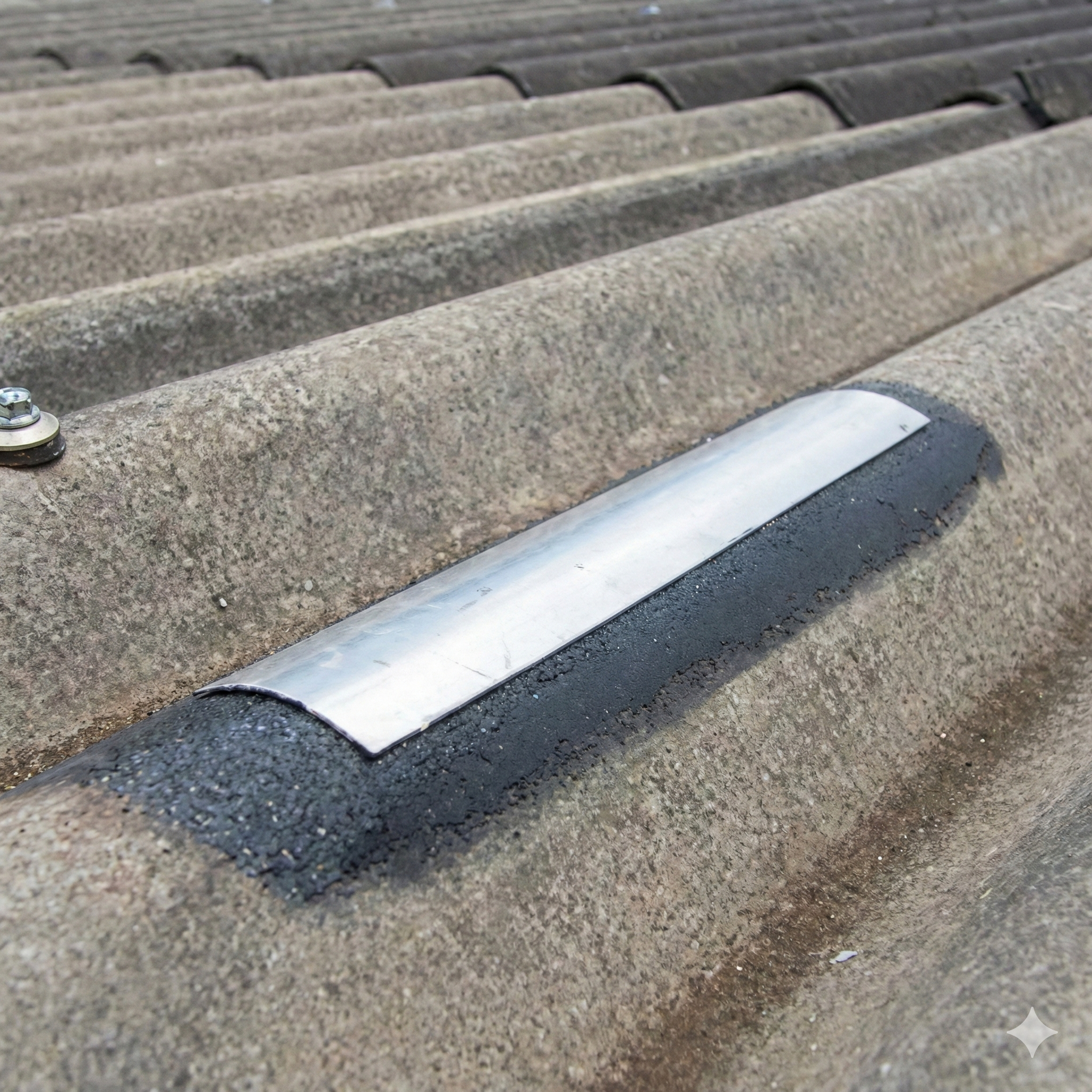 Manta Fita Asfáltica Adesiva Dryko Vedatudo 10cm x 1m Cinza para Telhados