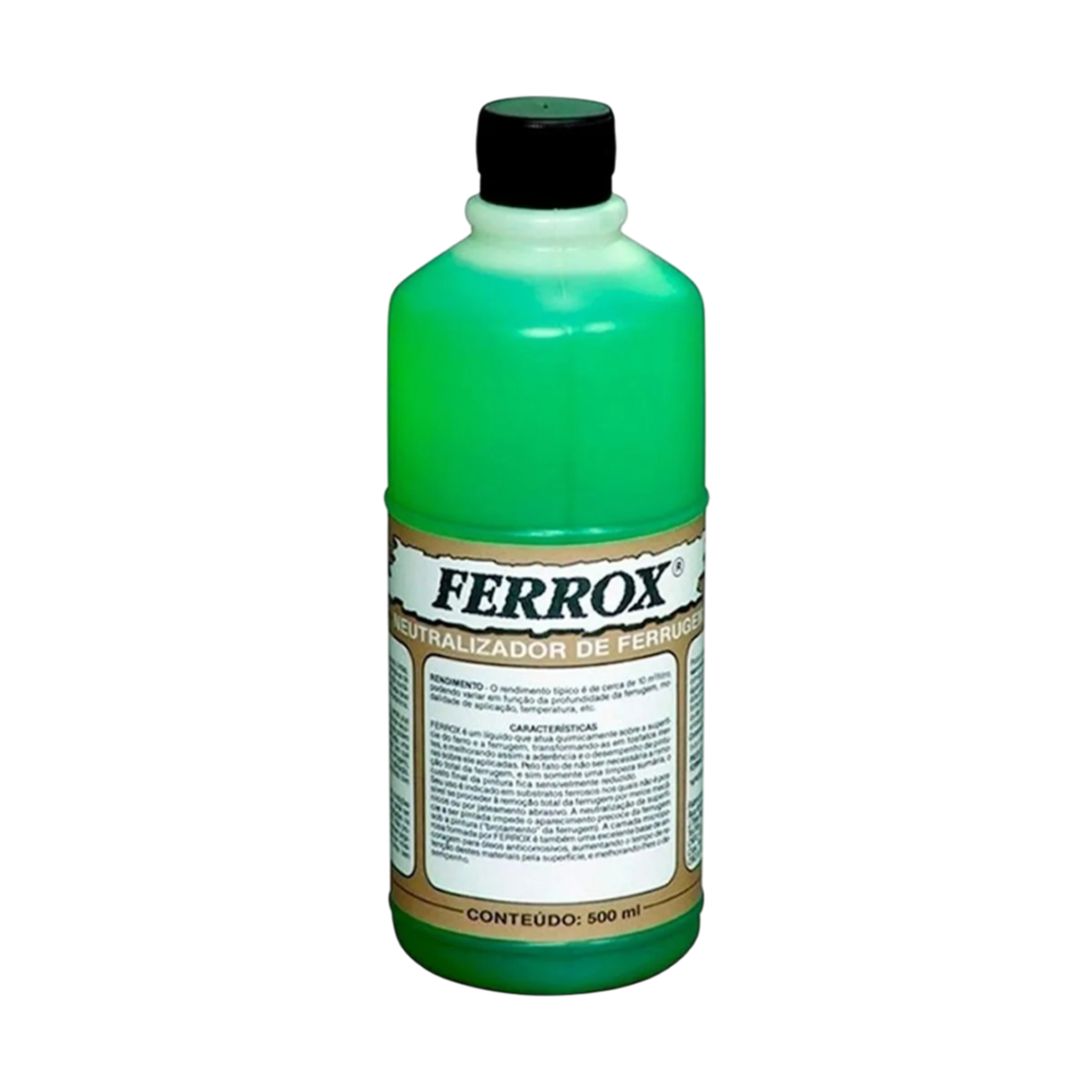 Removedor Neutralizador de Ferrugem Ferrox para Metais 500ml