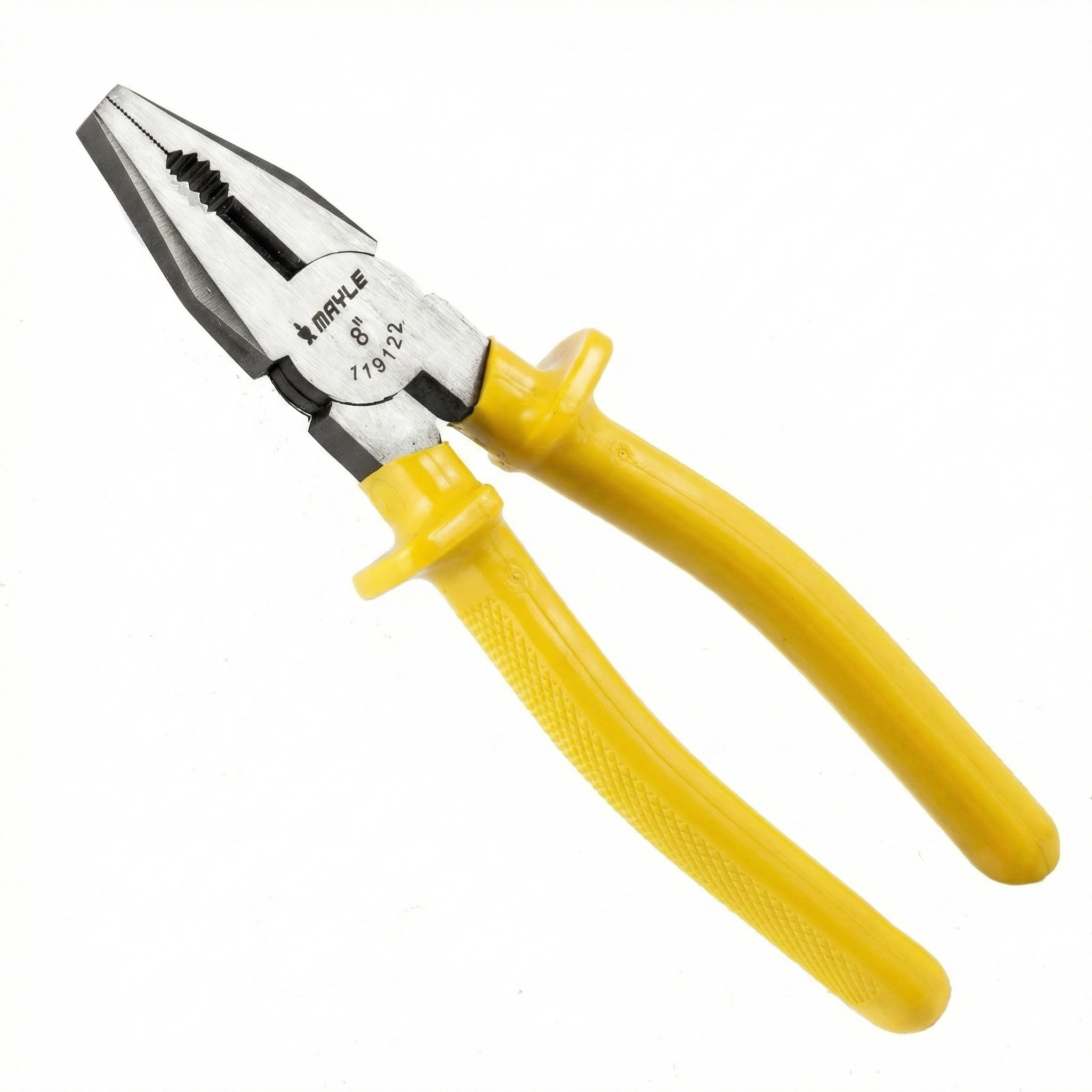 Alicate Universal 8 Polegadas Isolado 1000V Mahle - Cabo Amarelo Ergonômico para Eletricista