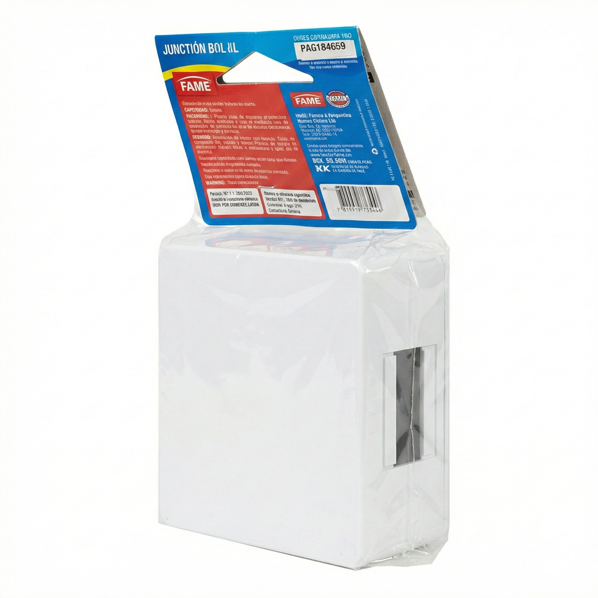 Caixa Versátil 2 FAME de Sobrepor com Tomada 20A - Ideal para Ar Condicionado e Micro-ondas