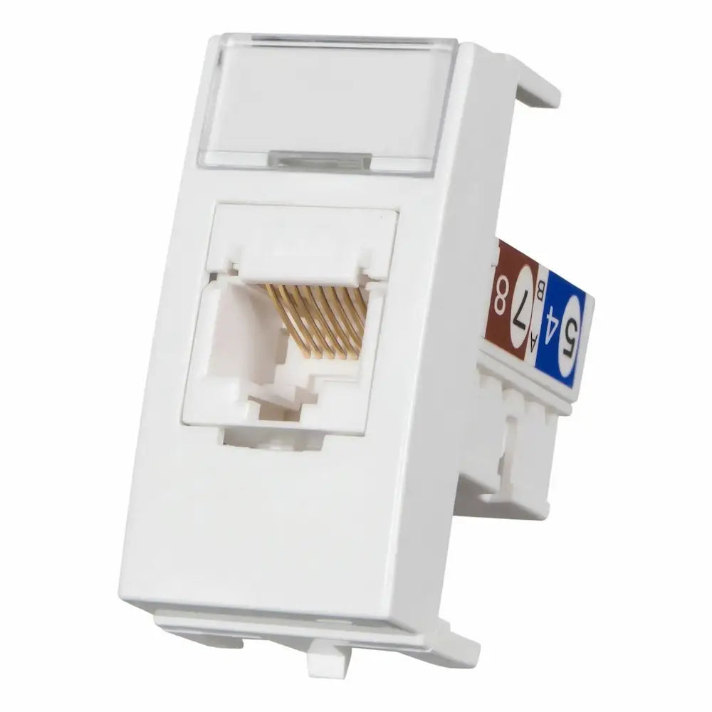 Módulo Tomada Informática RJ45 Cat5e Sleek Margirius Branco