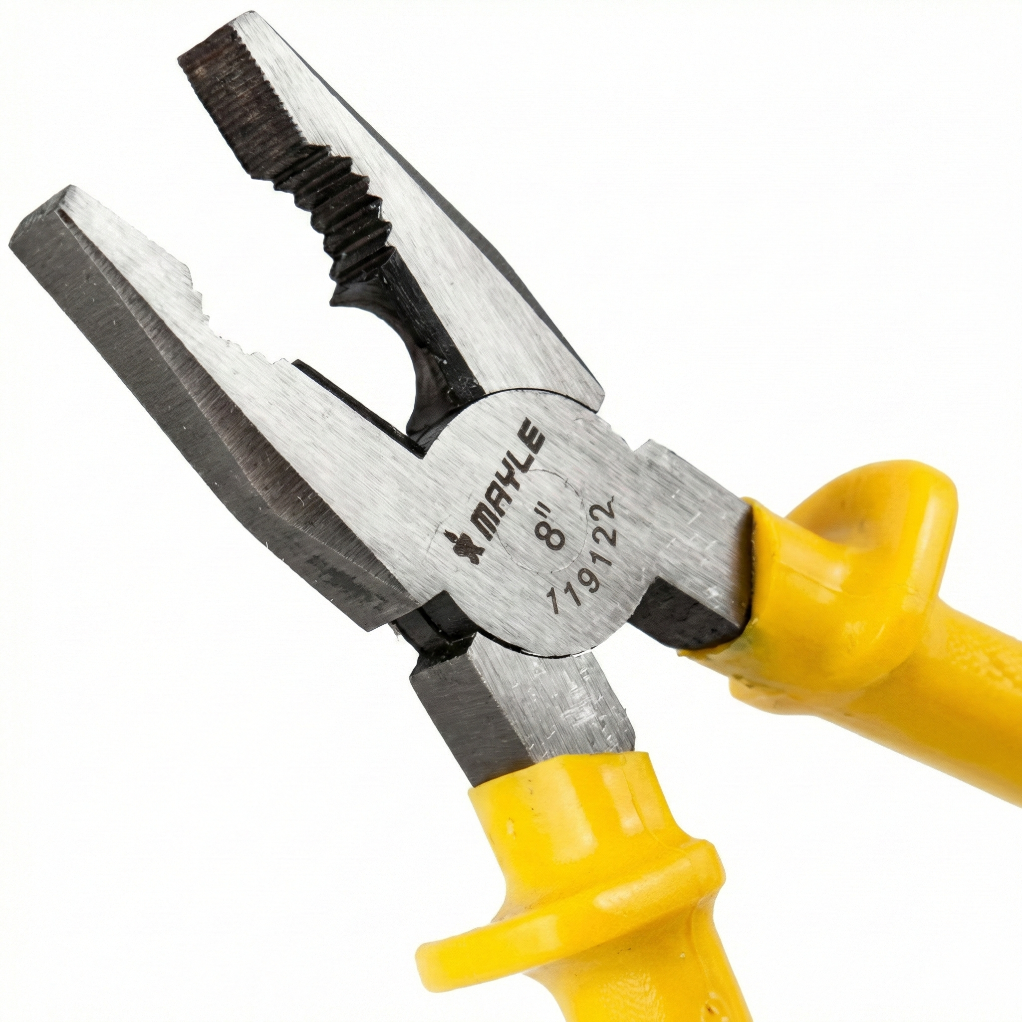 Alicate Universal 8 Polegadas Isolado 1000V Mahle - Cabo Amarelo Ergonômico para Eletricista