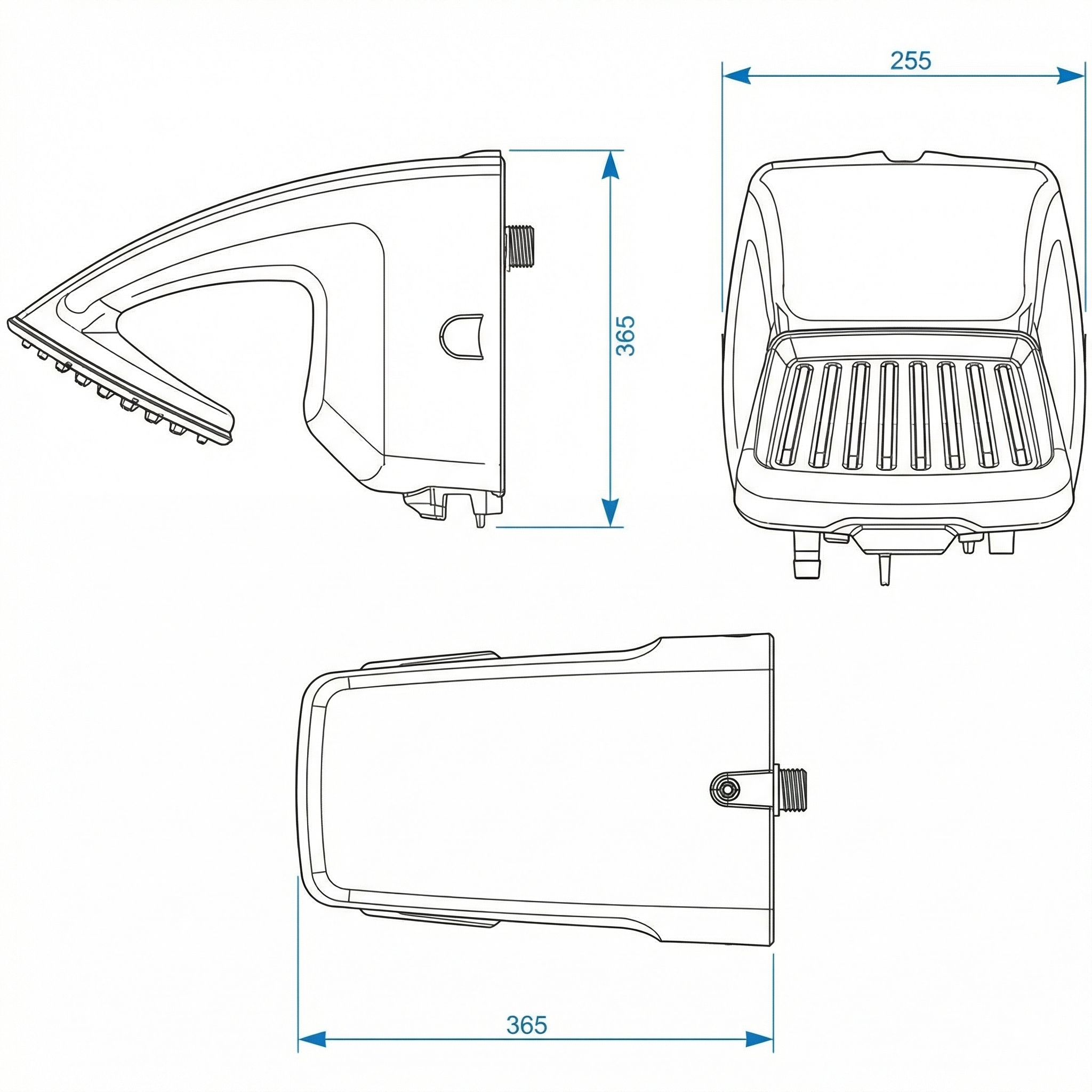 Ducha Futura Eletrônica Lorenzetti 127V 5500W - Controle Gradual de Temperatura