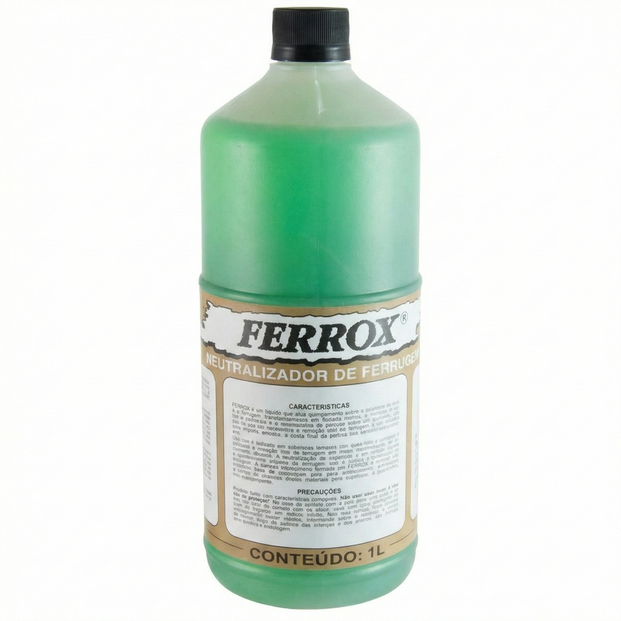 Removedor Neutralizador de Ferrugem Ferrox para Metais 1 Litro