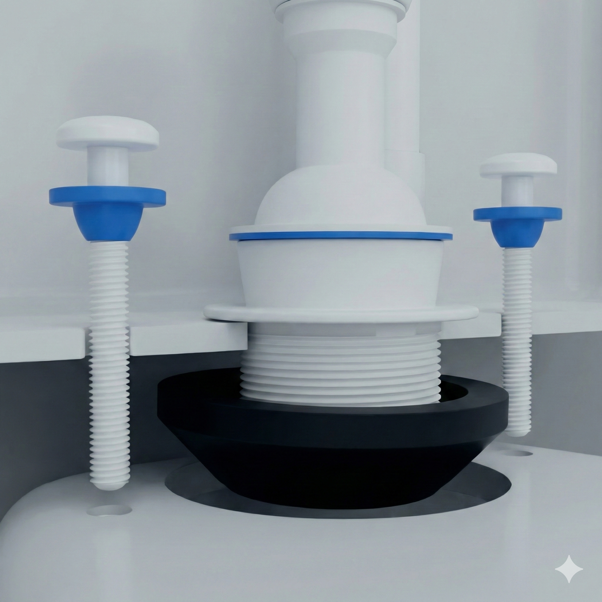 Anel de Vedação para Caixa Acoplada Universal em Borracha - Blukit