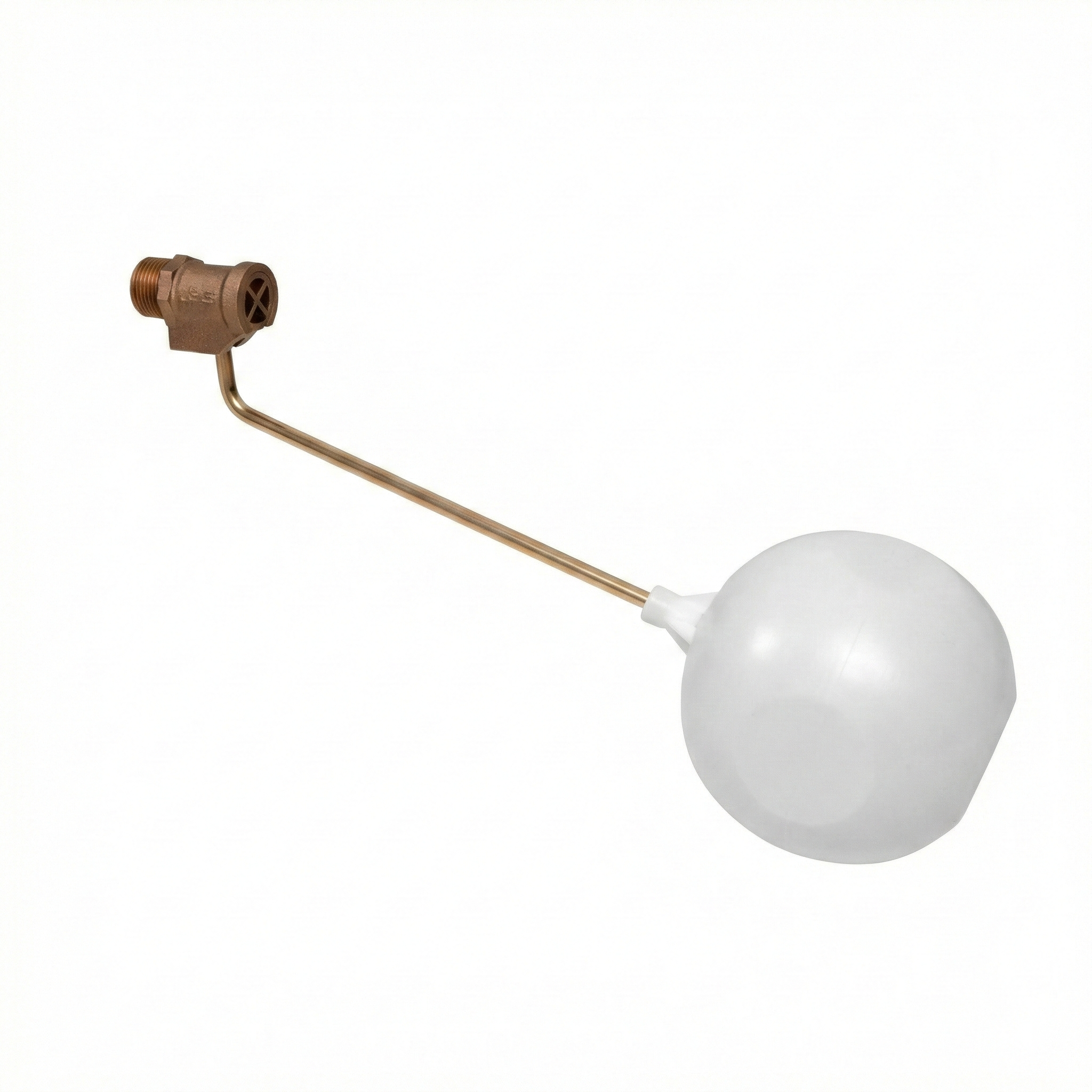 Torneira de Bóia para Caixa de Água Deca 3/4" (DN20) - Haste Metálica com Sede Anticorrosiva