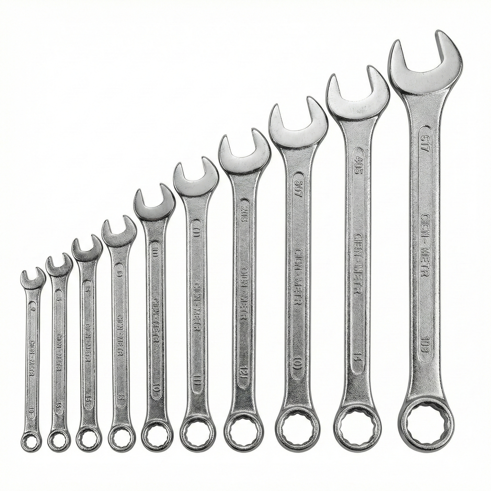 Jogo Chave Combinada 10 Peças Kala 6-17mm Aço Forjado Catraca