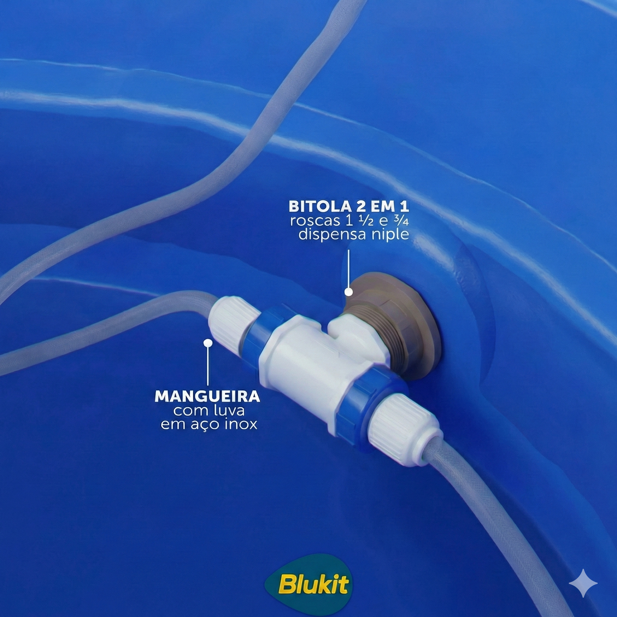 Válvula Transferidora de Pressão para Caixas d'Água - Duchão