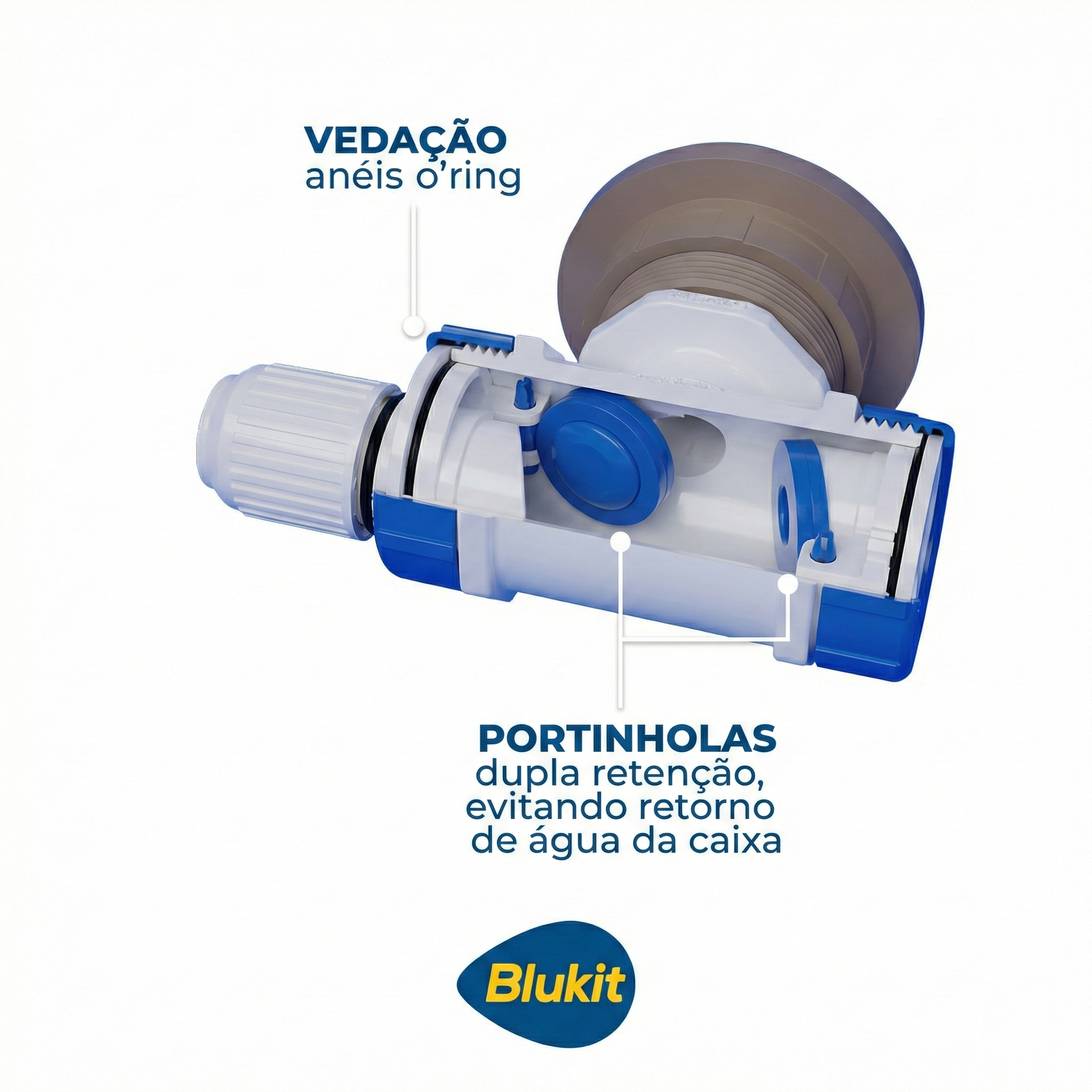 Válvula Transferidora de Pressão para Caixas d'Água - Duchão