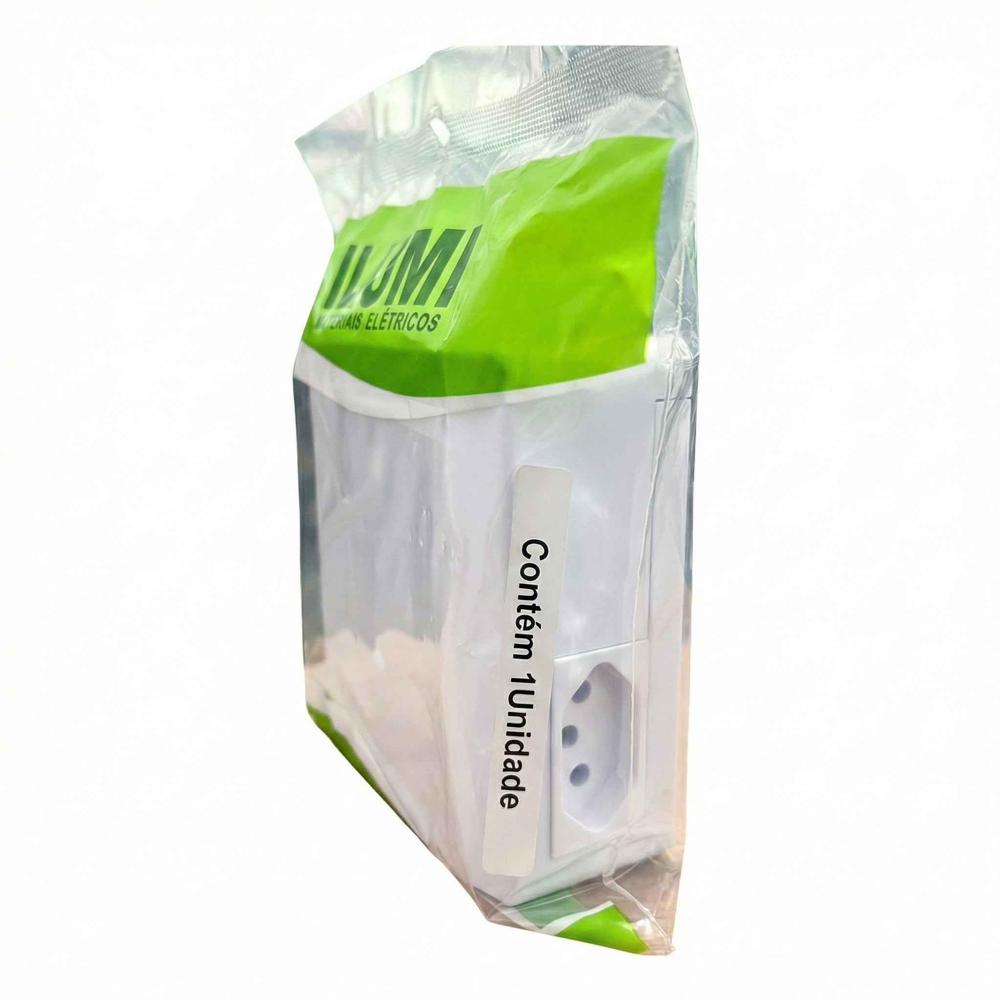 Centrinho de Sobrepor com Tomada 20A - Caixa para 1 Disjuntor DIN