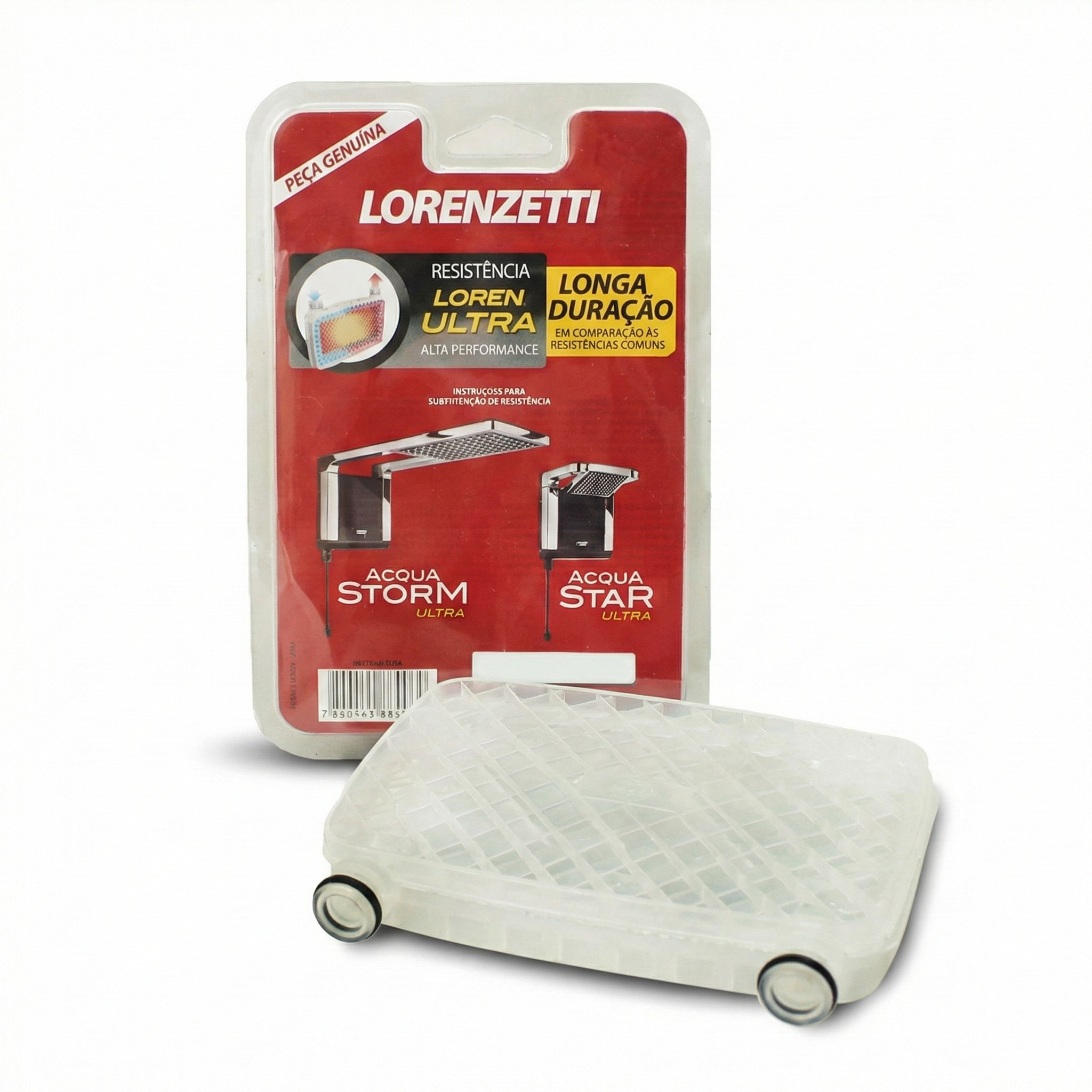 Resistência Original Lorenzetti - Para Ducha Acqua Duo, Storm e Star - Disponível em 127V e 220V