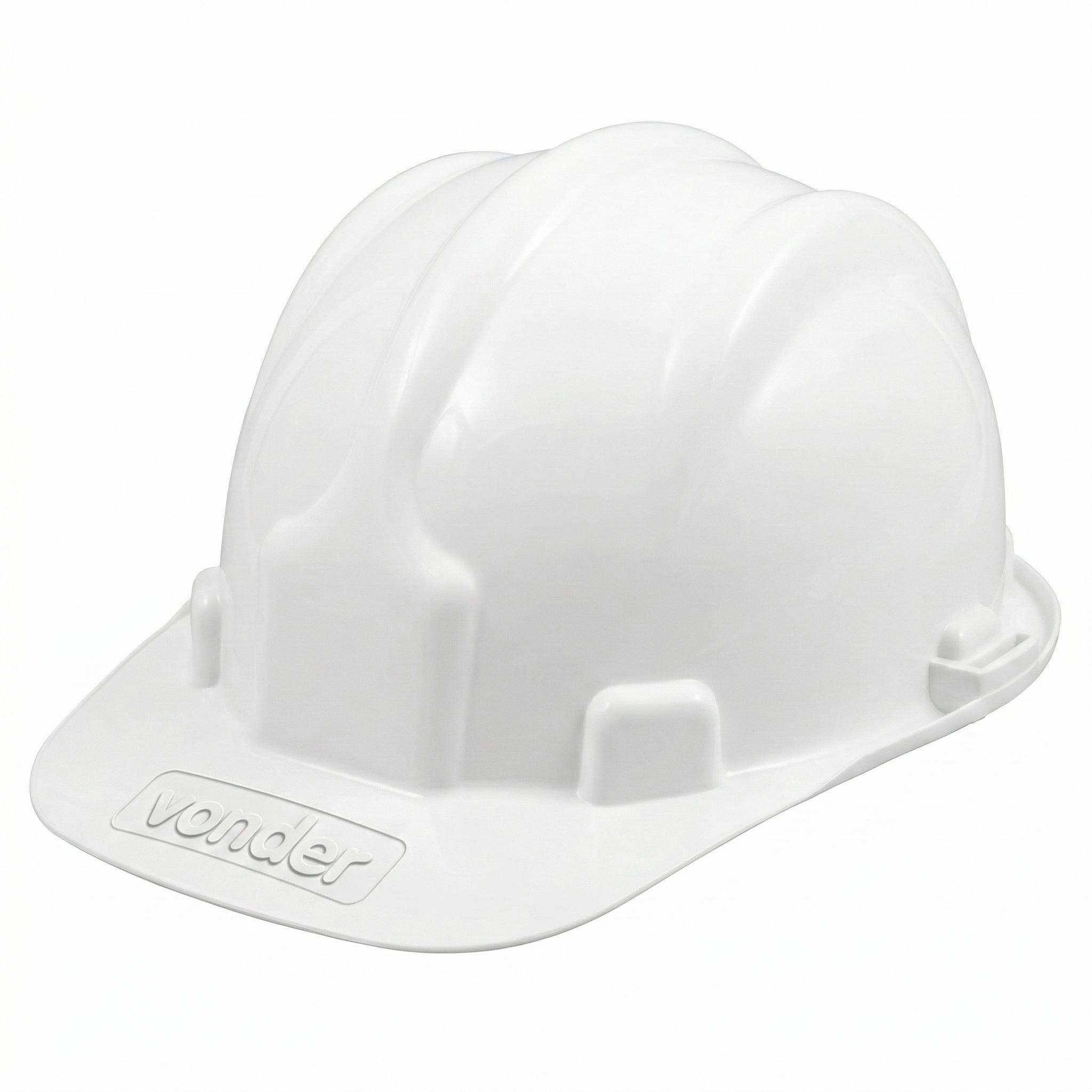 Capacete de Segurança Aba Frontal Vonder Classe B Branco com Suspensão - C.A. 31.469