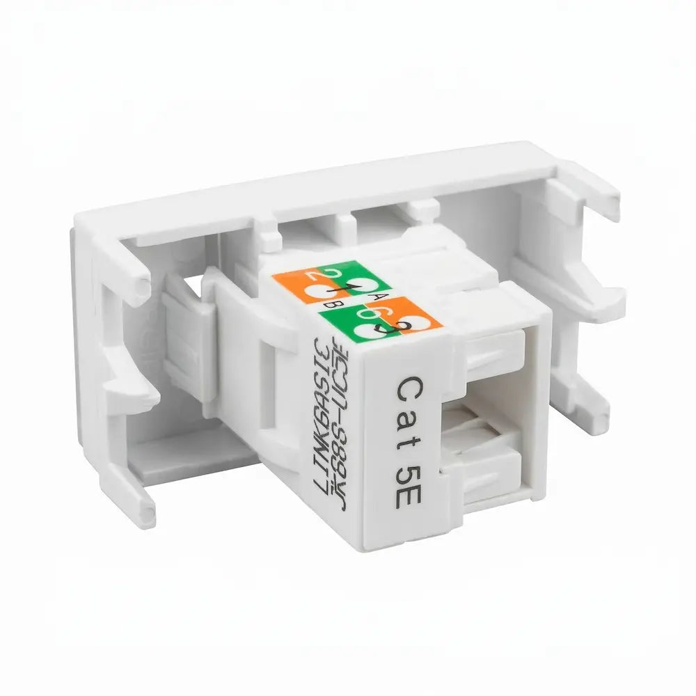 Módulo Tomada Informática RJ45 Cat5e Sleek Margirius Branco