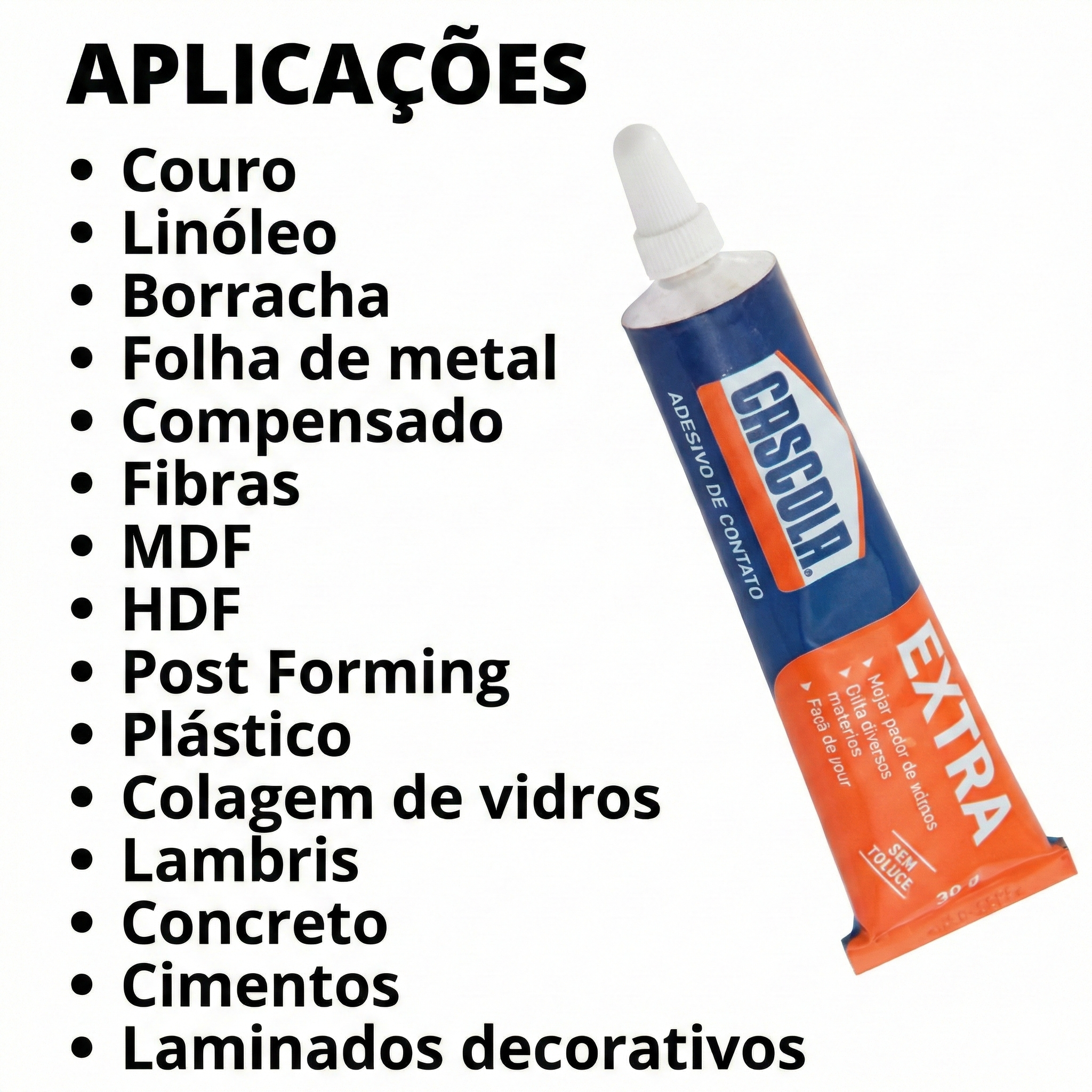 Cola de Contato Cascola Extra Forte 30g Sem Toluol