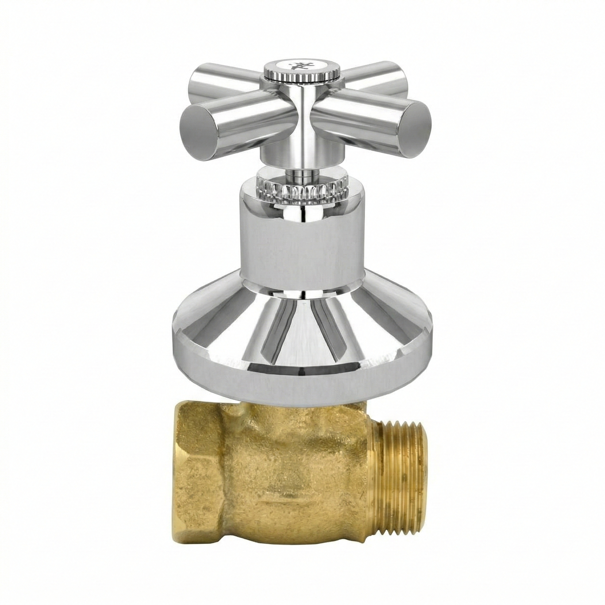 Registro de Pressão para Chuveiro 3/4" com Acabamento C31 Metal Cromado - Leão Metais