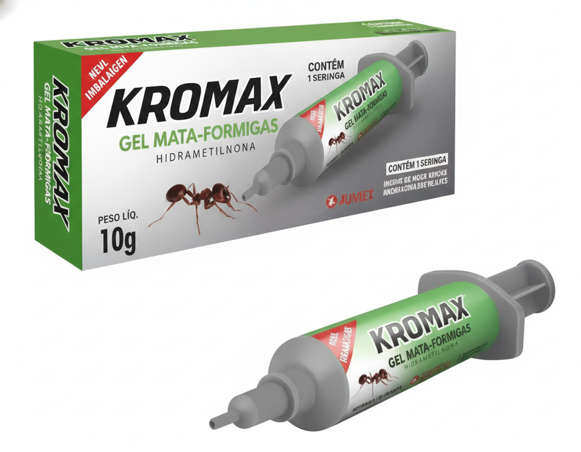 Mata Formiga Gel Kromax Seringa 10g